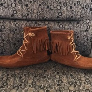 Minnetonka booties